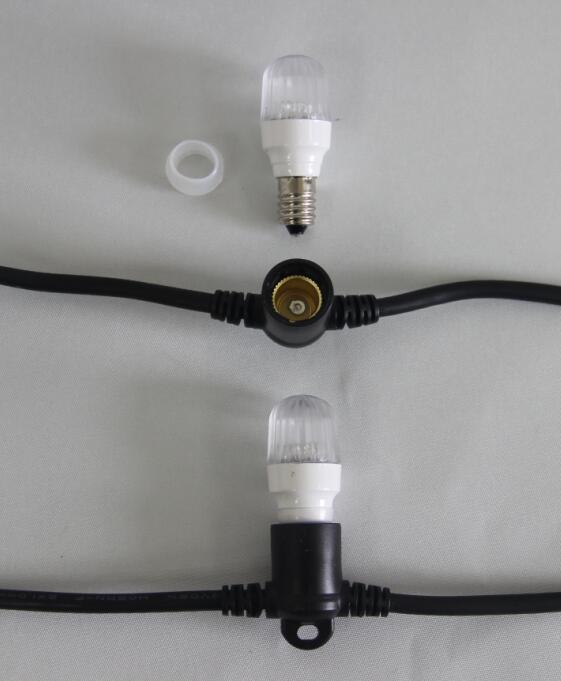 230V E14 led bulb outdoor string light