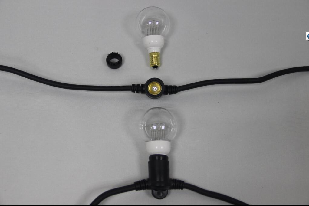 230V E14 G45  led bulb outdoor string light