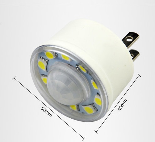 3W 5W 6W E27 Auto PIR Infrared Motion Sensor available color LED bulb lighting
