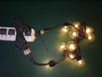 230V G45 bulb LED Festoon belt light ,LED Ball light string Outdoor Christmas Decorative Fairy Lights
