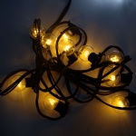 230V G45 bulb LED Festoon belt light ,LED Ball light string Outdoor Christmas Decorative Fairy Lights