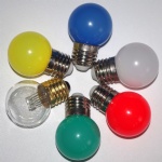 Waterproof LED G45 color light bulb