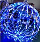 Christmas motif decorative round ball light