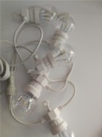 G50 24V white cable Garland string light for festoon lighting