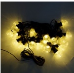 LED Warm White Festoon Party String Globe Light Kit for outdoor tree light