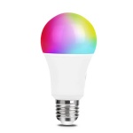 CE ROHS A60 G45 WIFI smart light bulb plastic E27 B22  lamp holder led smart bulb RGB