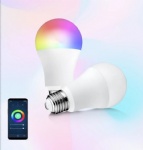 Indoor light bulb color change RGB wifi smart bulb E27 B22 alexa