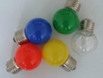 Colorful LED G45 1W LED Bulb Decoration Light 1W G45 led bulbs, G45 LED Ball Lamp