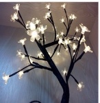 48L warm white color cherry blossoms tree light led tree light